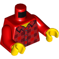 Lego tělo, červená (6152679)